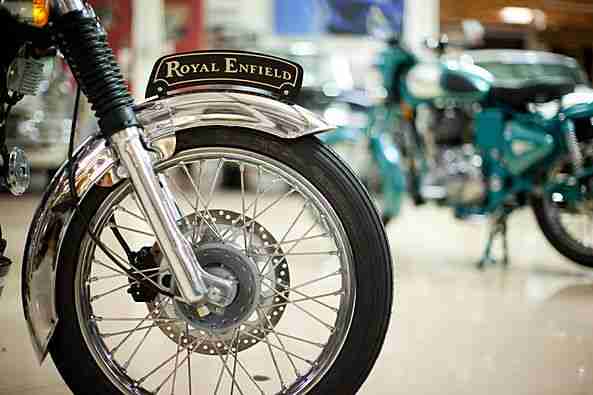 Jey Leno's garage welcomes a Royal Enfield