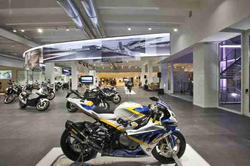 bmw cycle showroom