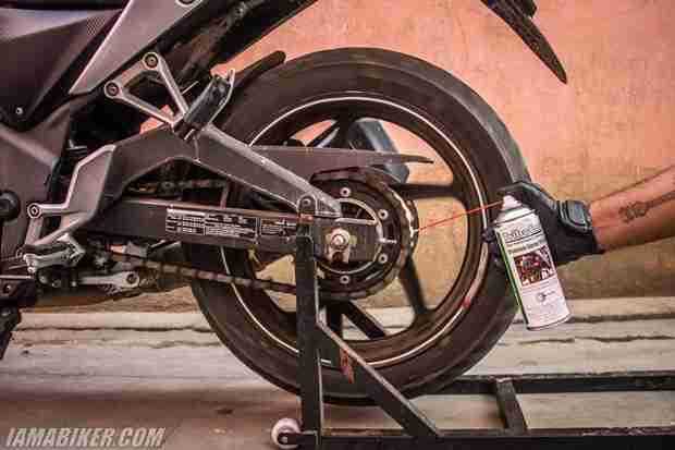 TriboCor Chain Lube TC 40 application