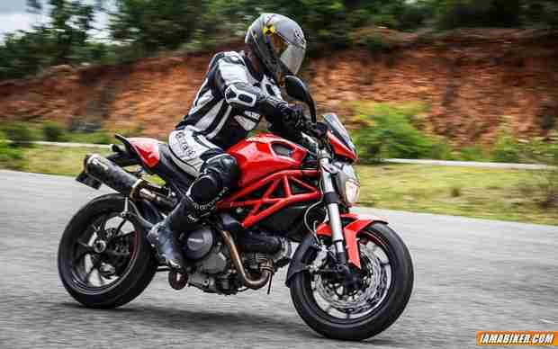 Ducati Monster 796 first ride