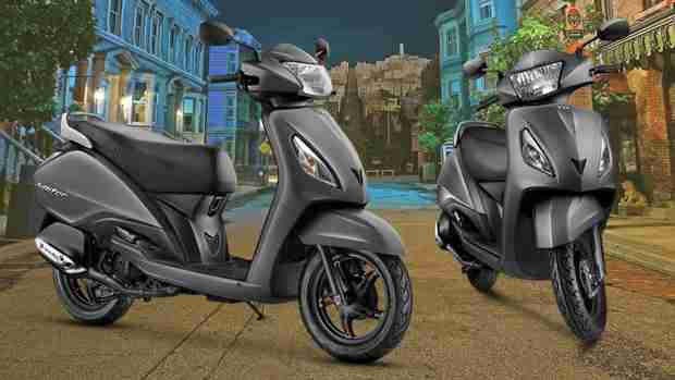 new tvs scooter - jupiter