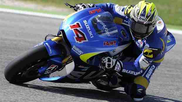 randy de puniet suzuki motogp misano