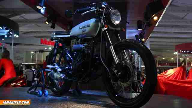 mahindra jcmoto cafe racer