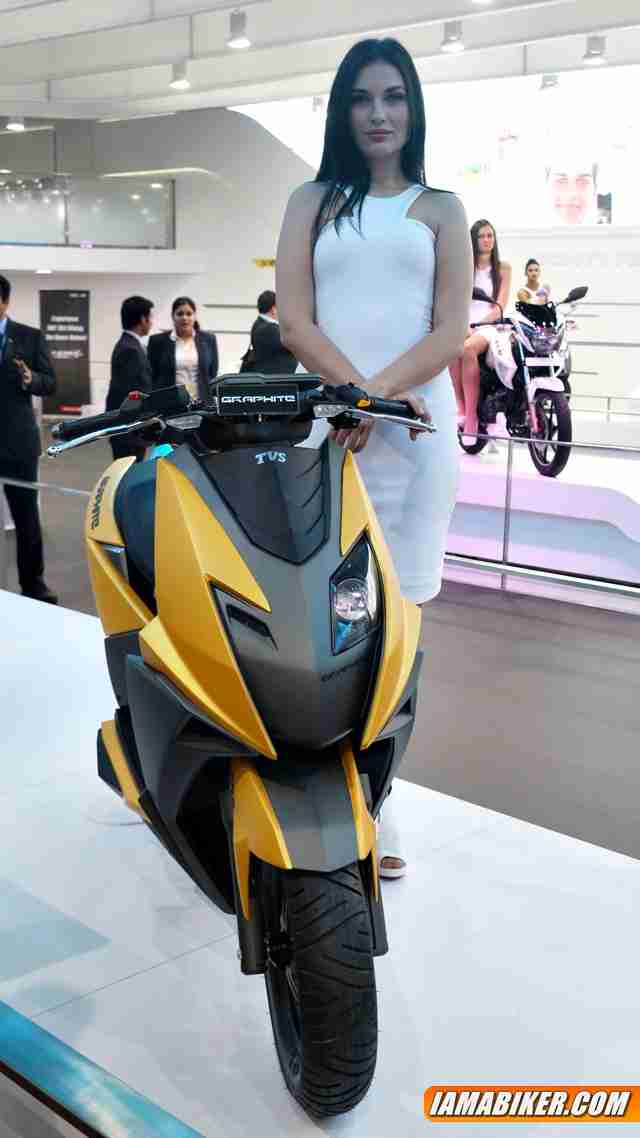 tvs graphite scooter concept