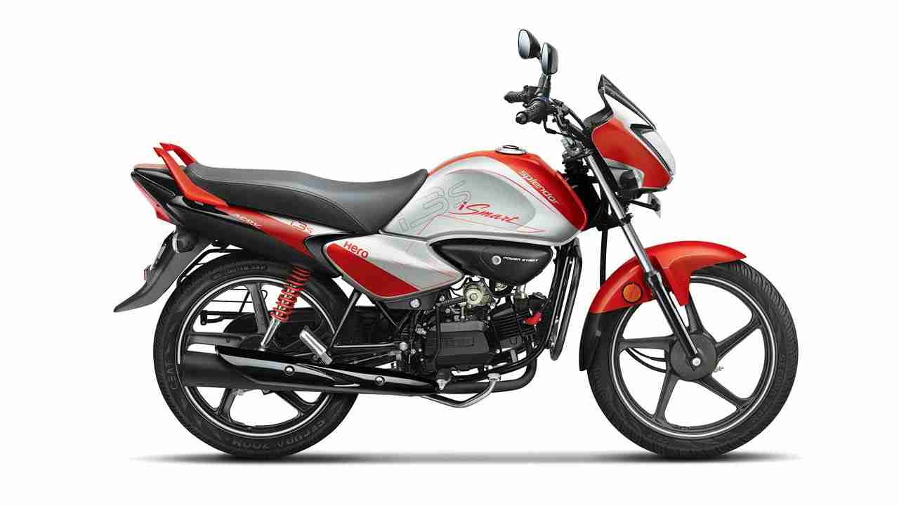 Hero iSmart Side Red colour