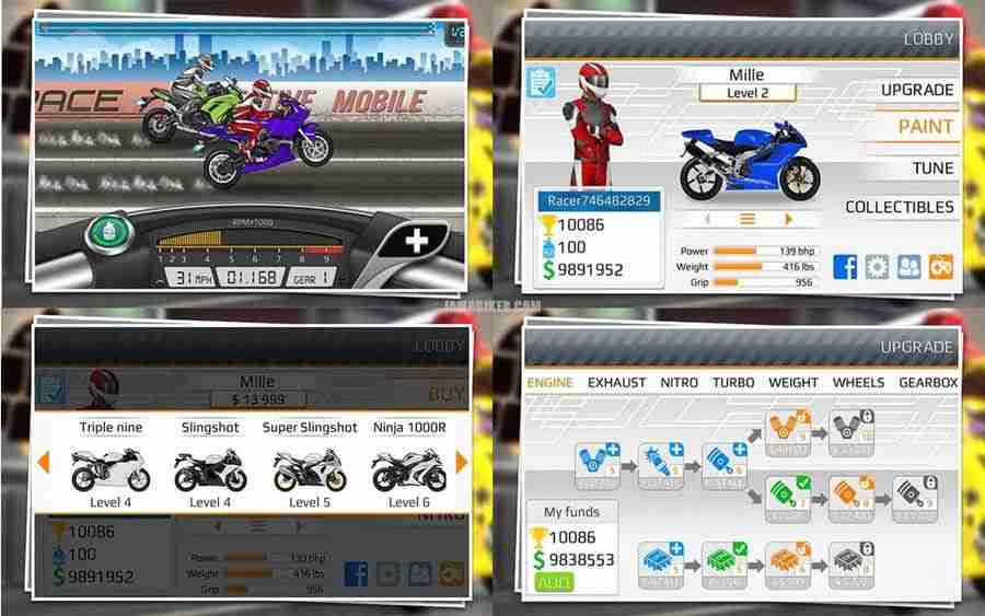Drag Racing - best top android motorcycle bike race game
