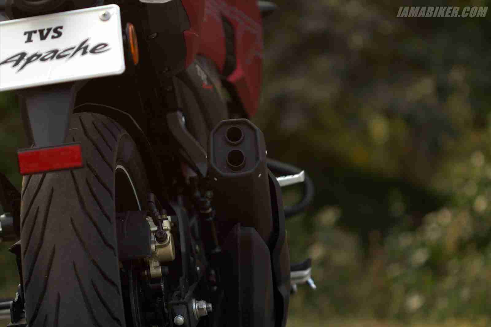 tvs apache rtr 160 exhaust price