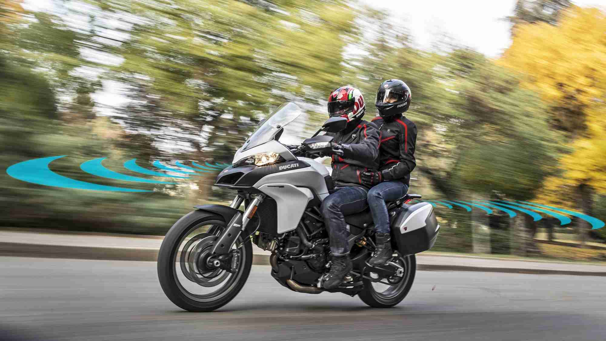 Ducati rider radar system