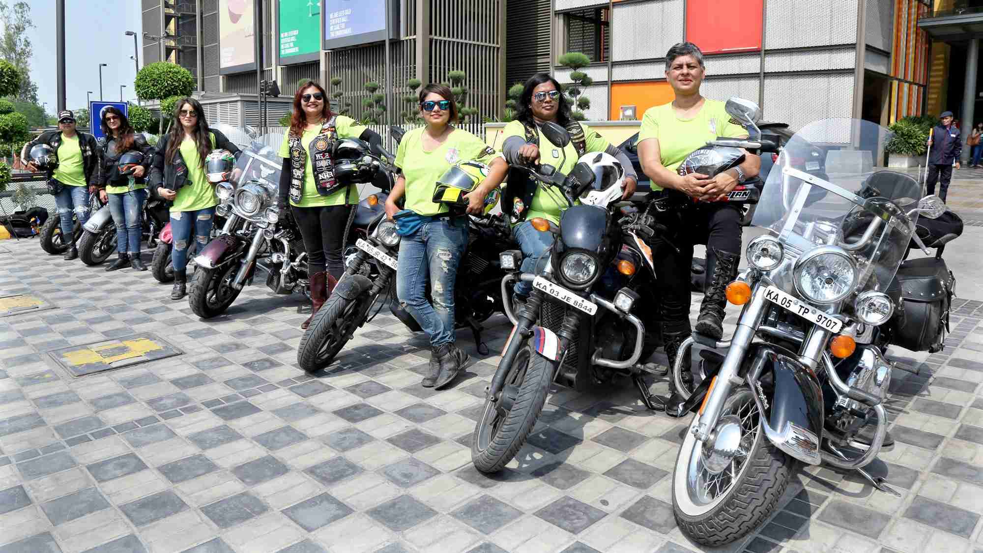 Ladies of Harley hit the Golden Quadrilateral