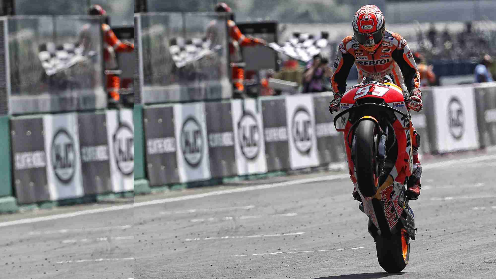 Marc Marquez rides to victory at the French GP | IAMABIKER - Everything Motorcycle! Marc Marquez rides to victory at the French GP | IAMABIKER - Everything Motorcycle!