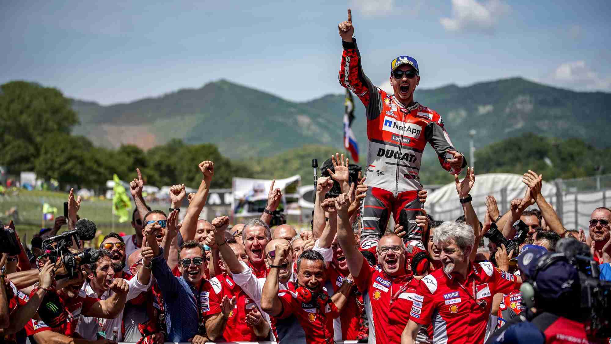Jorge Lorenzo takes win at MotoGP Mugello 2018