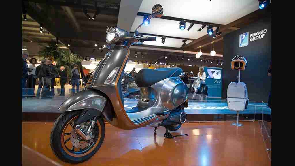 Vespa Elettrica production