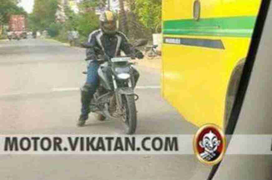2020 TVS Apache 200 BS6 spy shot