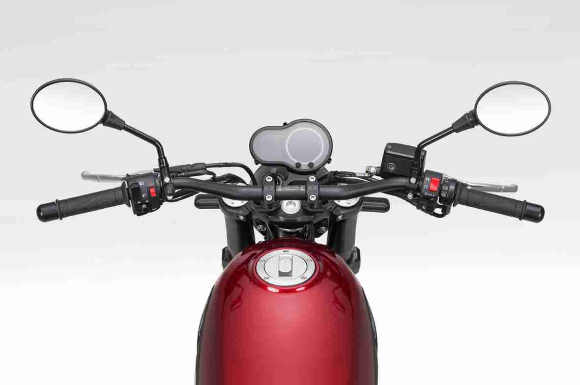 Benelli Leoncino 500 instrument console