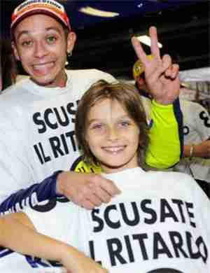 Luca Marini childhood photo