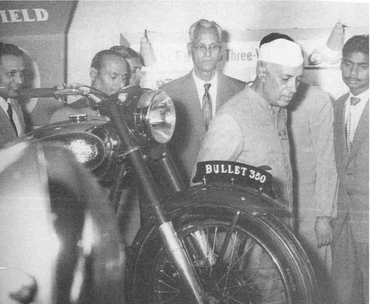 Royal Enfield and Jawaharlal Nehru