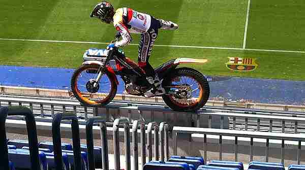 Trial biker Toni Bou Trial biker Toni Bou