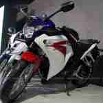 Honda CBR 250 HRC colours Auto Expo Delhi