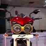 Mahindra 2 wheelers Auto Expo 2012 India 16