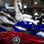 Yamaha R15 V 2.0 new colours red flame Auto Expo 2012 India 25