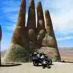 davide biga around the world on a yamaha