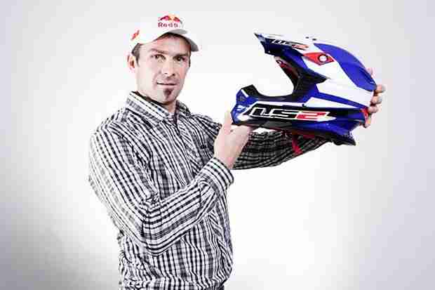 Cyril Despres signs with Spanish LS2 Helmets