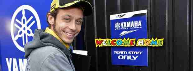 Yamaha welcomes back Rossi with a video