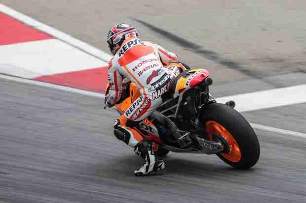 Marc marquez Honda start strong at Sepang test