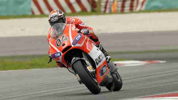 andrea dovizioso Ducati Sepang testing day 2 report