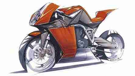 2017 KTM Duke 390 - Rendering Sketches