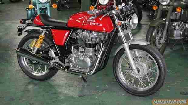 royal enfield cafe racer continental gt launch