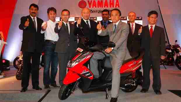 yamaha ray z launch india