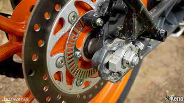 ktm duke 390 rear disc with abs ring