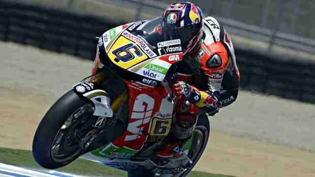 stefan bradl on motogp laguna seca pole