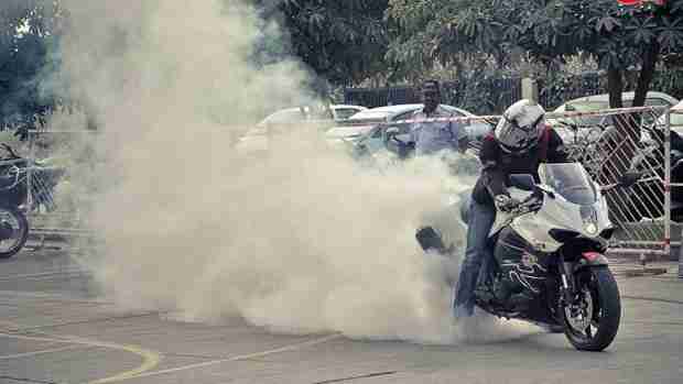 Team Rubber Smokin' Angles - featured stunt team September 2013