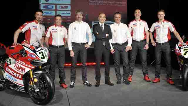 2014 Ducati WSBK Team Presented