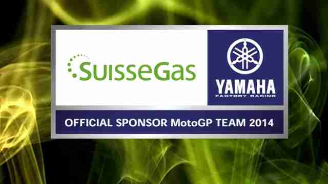 SUISSEGAS official sponsor Yamaha MotoGP team
