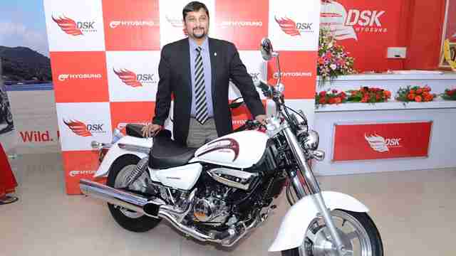 Shirish Kulkarni DSK Hyosung Aquila 250