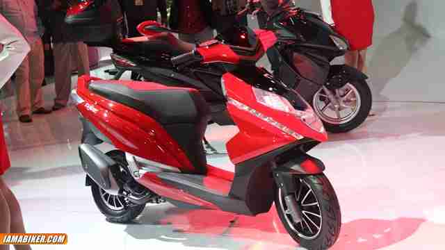 hero dare 125cc scooter auto expo 2014
