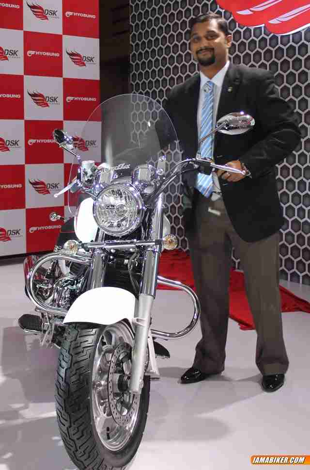 hyosung aquila gv250 launched in India