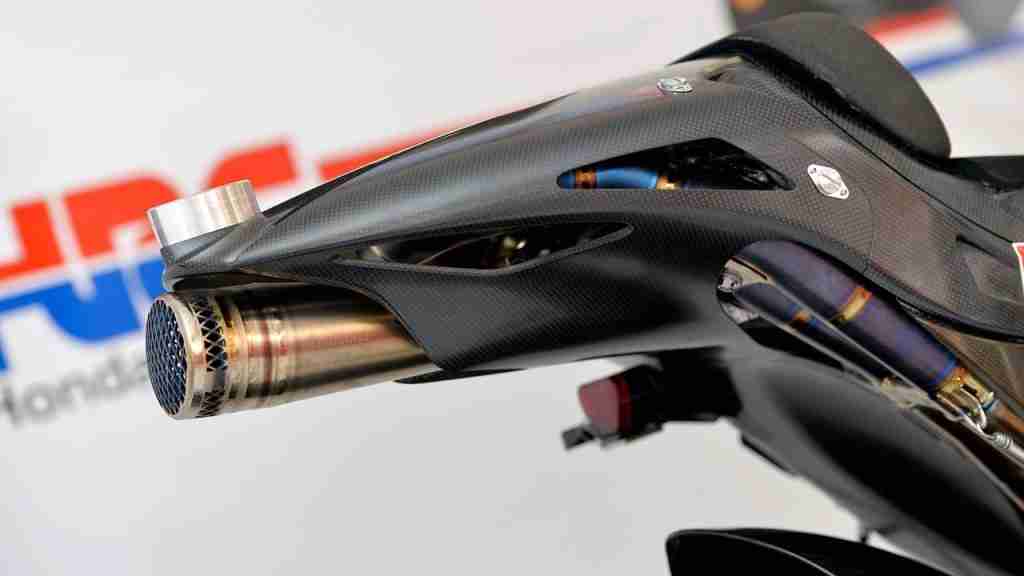 Honda RCV1000R MotoGP Open Class exhaust tail