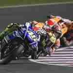 Valentino Rossi Marc Marquez Qatar battle