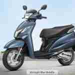 honda activa 125 colour – midnight blue metallic