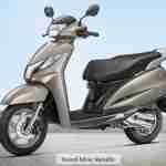 honda activa 125 colour – sword silver metallic
