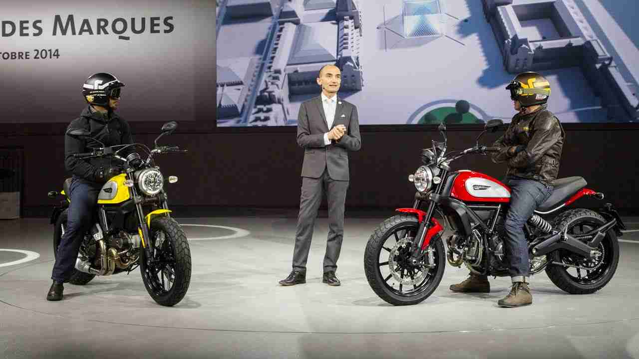Ducati Scrambler unveiling Intermot 2014