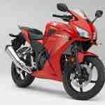new honda cbr300r colour red