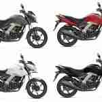 honda cb unicorn 160 colour options