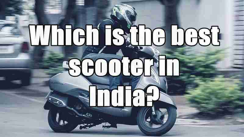 best scooter in india