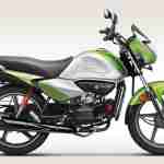 hero splendor ismart colour option – leaf green