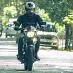 hero splendor ismart – riding shot